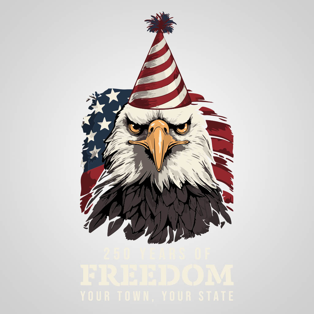 250 Years Of Freedom With Name Drop JMS Design JMS00561