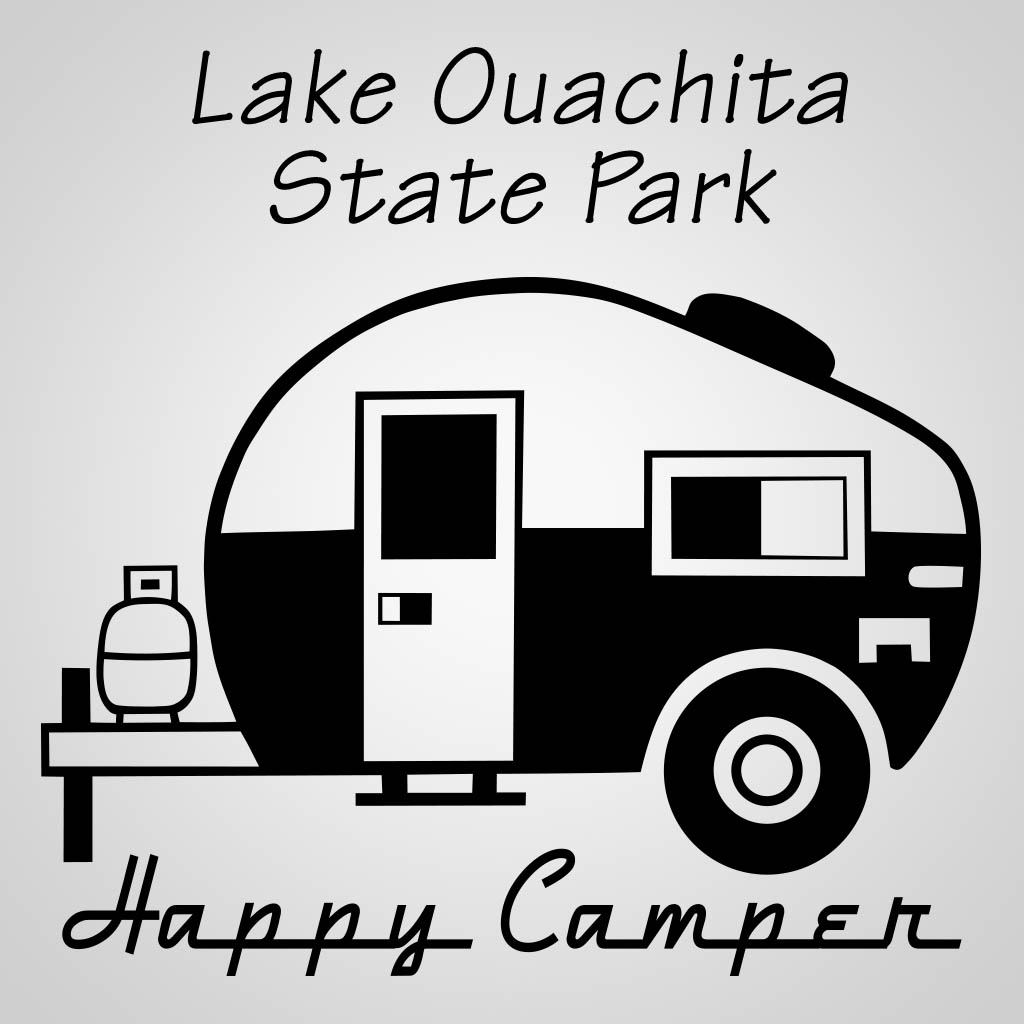 Lake Ouachita Happy Camper JPC Design JPC00244