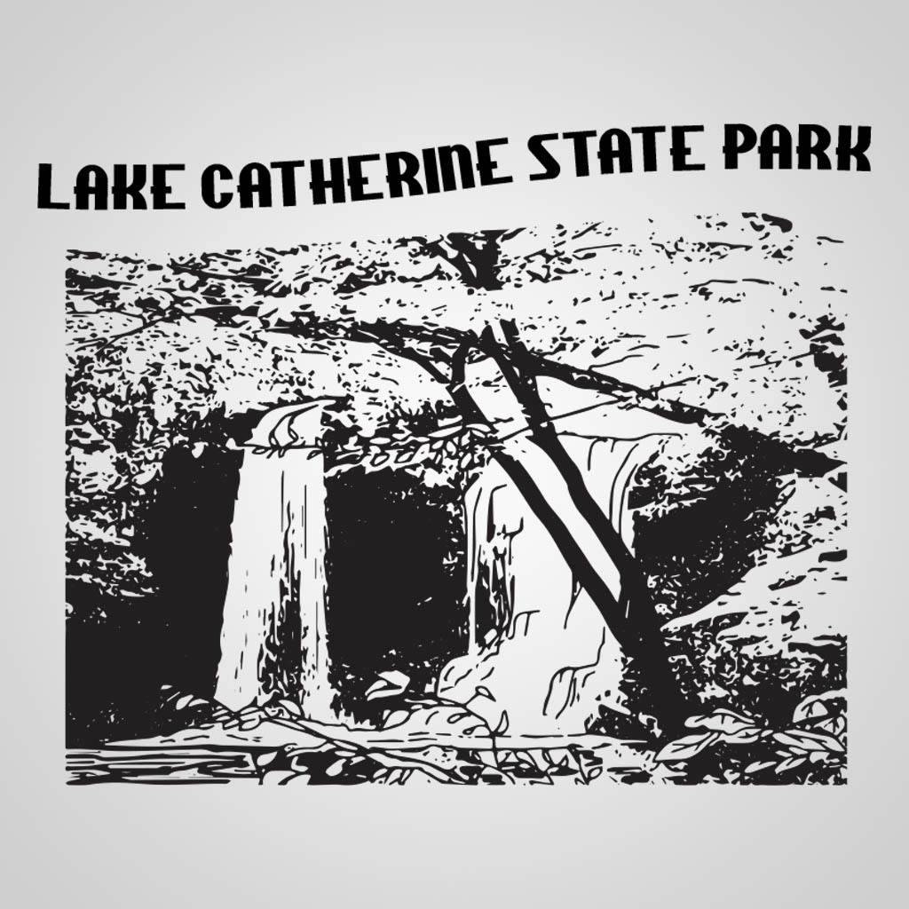 Lake Catherine Waterfall JPC Design