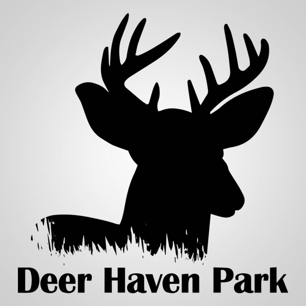 Deer Haven Park Black Silhouette JPC Design