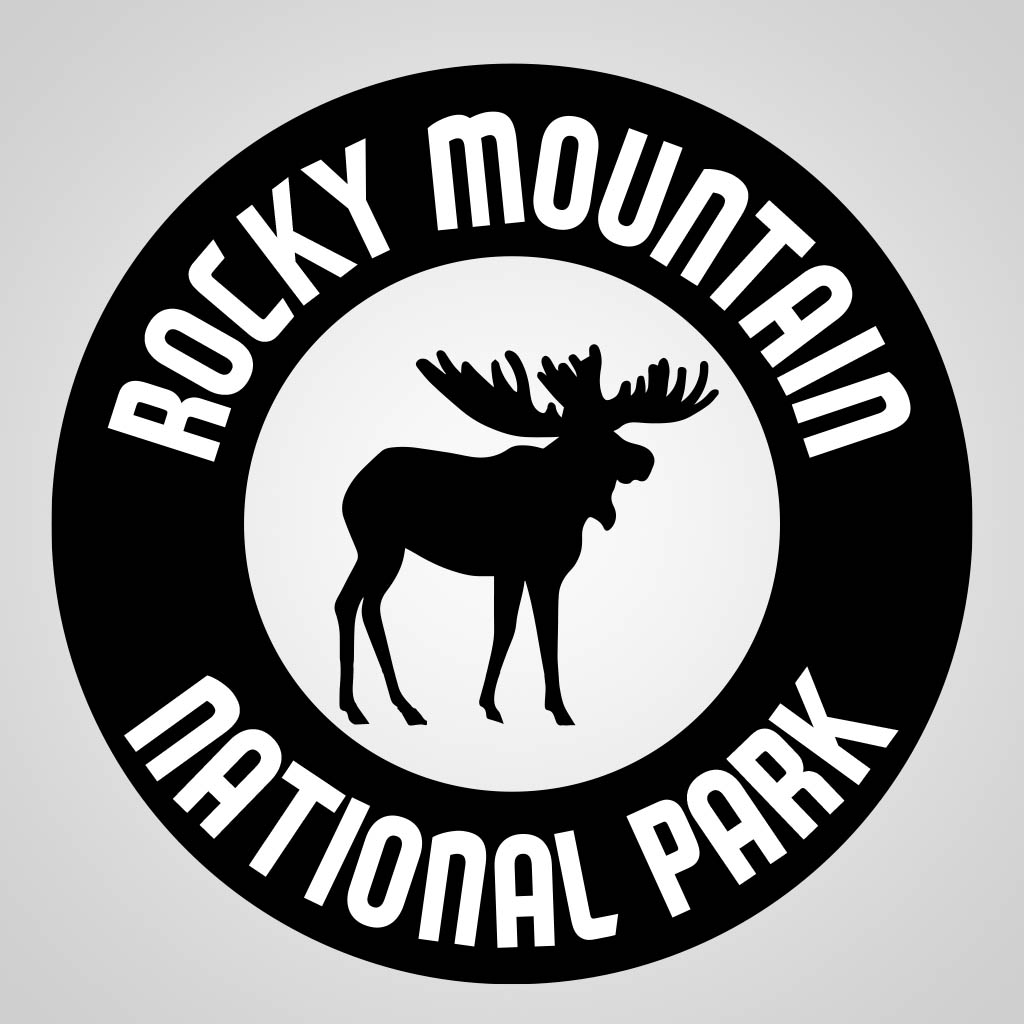 Rocky Mountain National Park Moose Circle JPC Design JPC00661