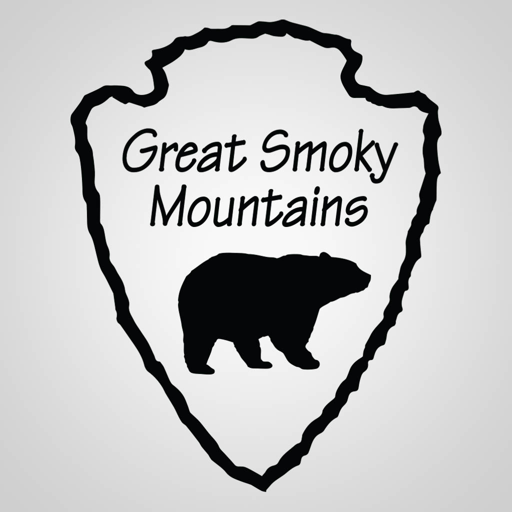Great Smoky Mountains Bear Inside Arrowhead JPC Design JPC00682