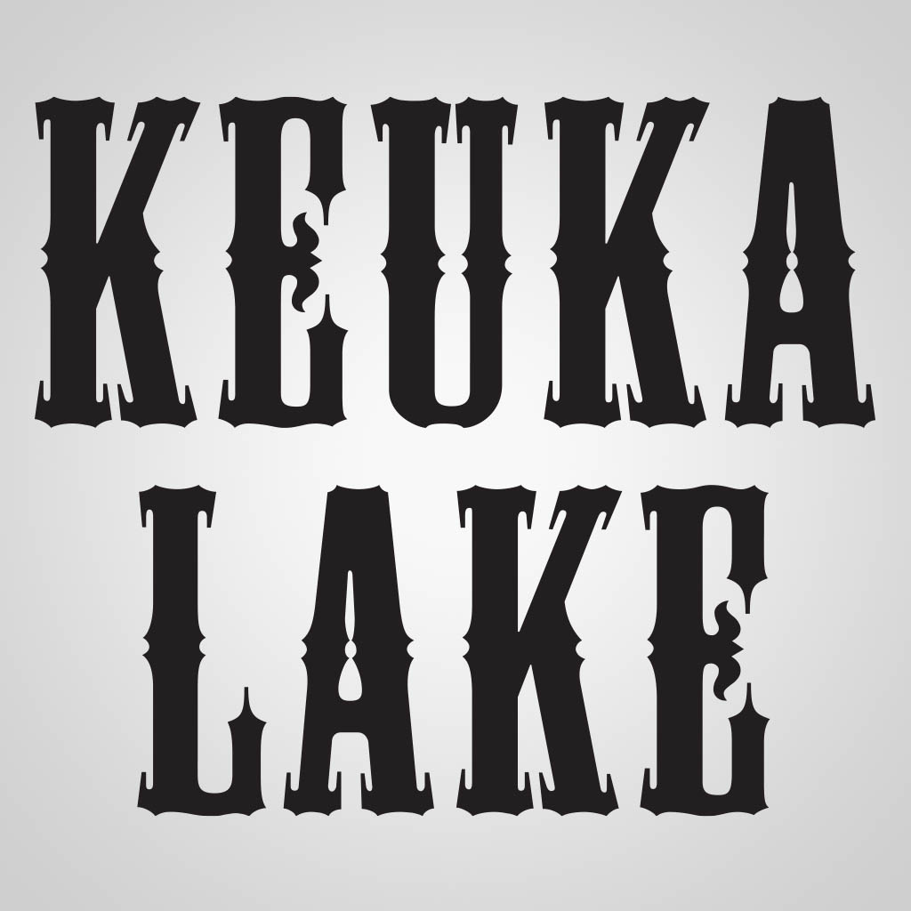 Keuka Lake Specialized Font Name Drop JPC Design JPC00761