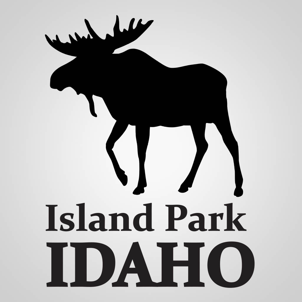 Walking Moose With Island Park Idaho JPC Design JPC00805