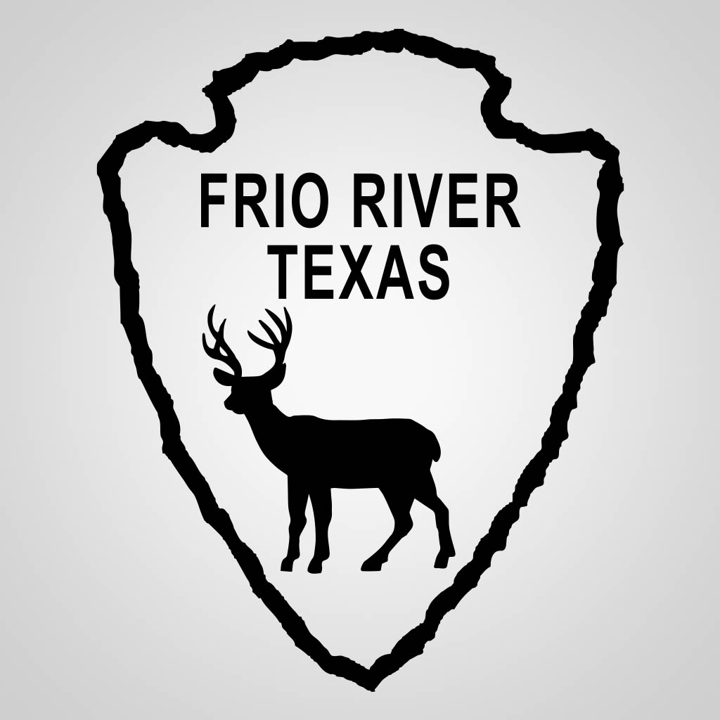 Frio River Arrowhead With White Tail Deer JPC Design JPC00806