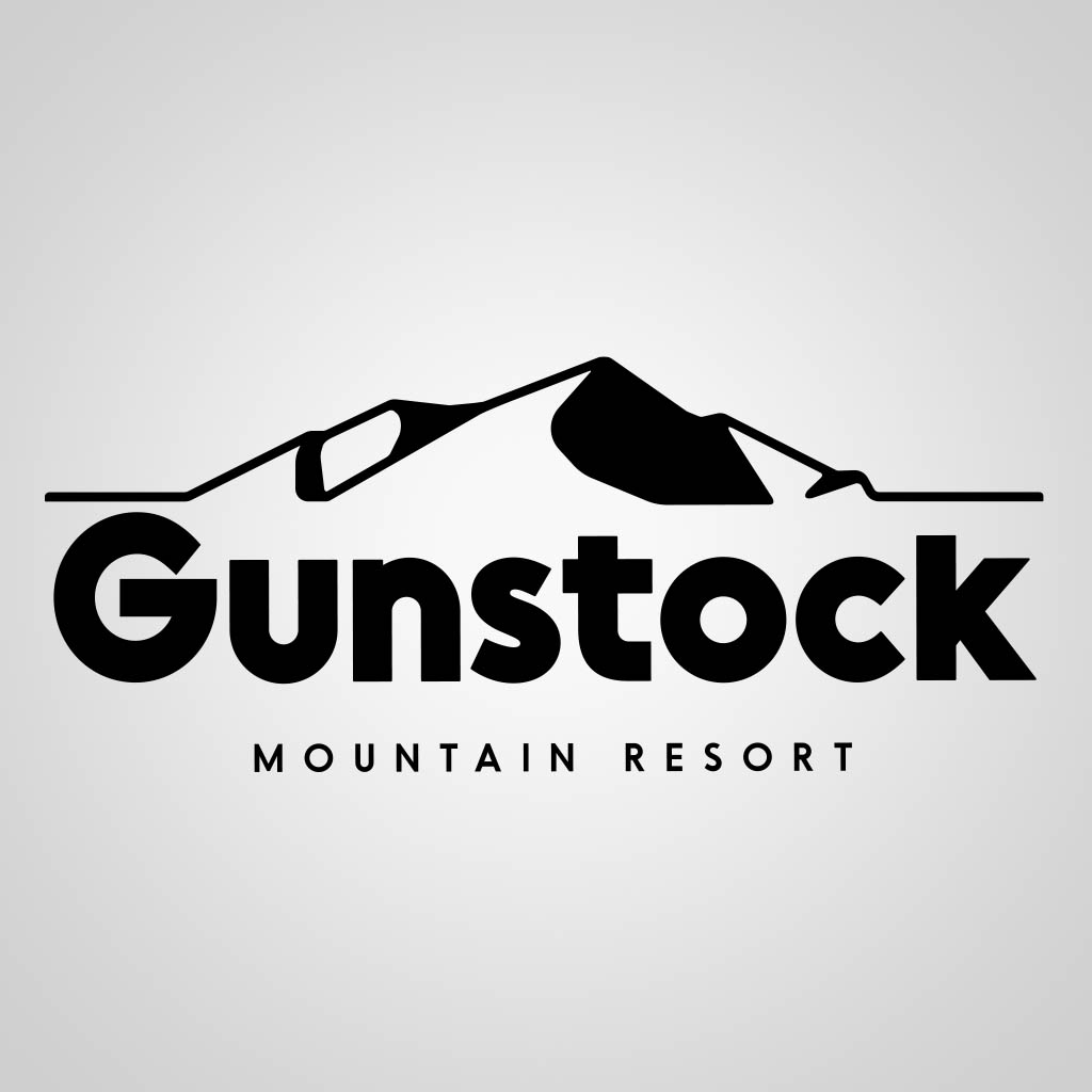 Gunstock Mountain Resort Logo JPC Design JPC01056