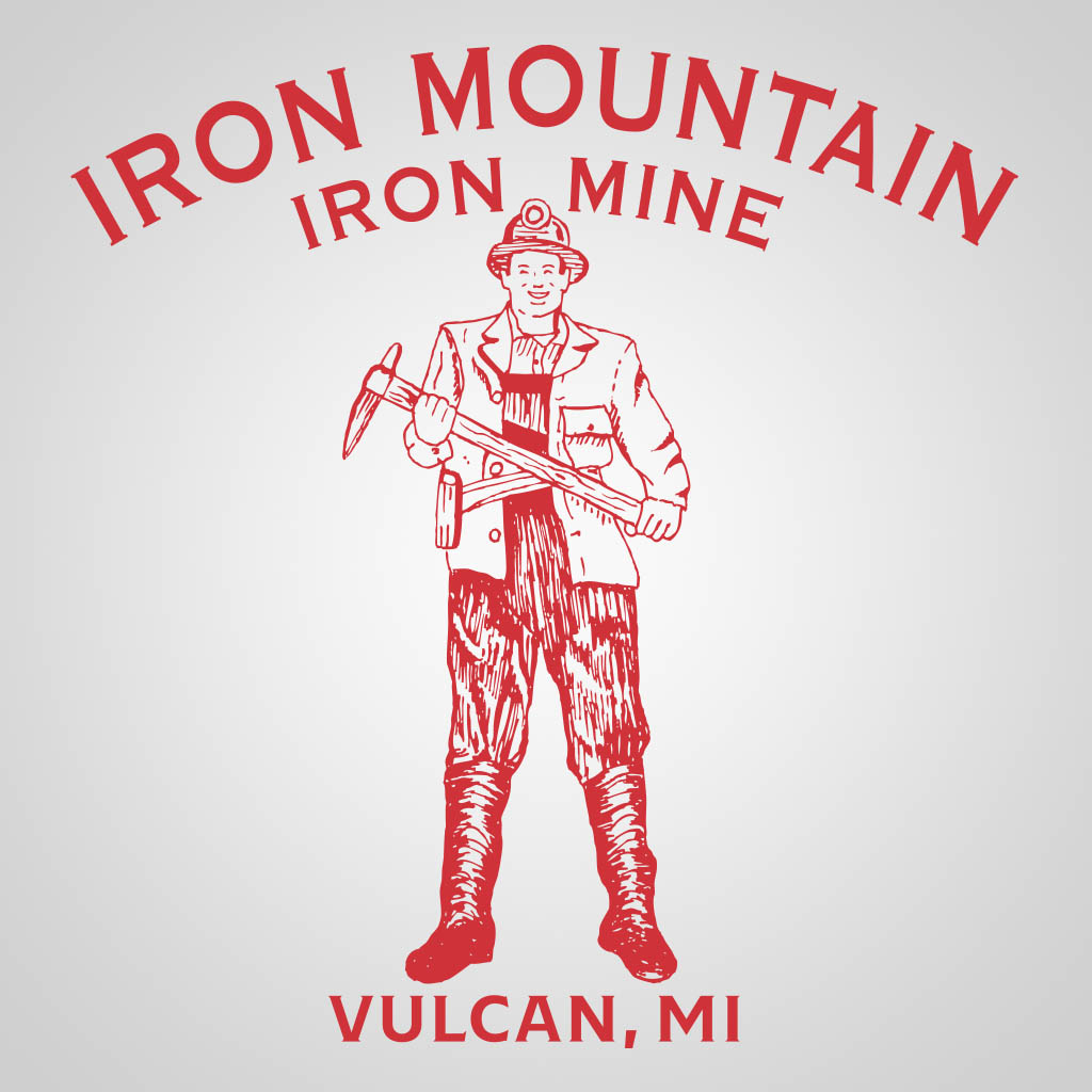 Miner Iron Mountain Iron Vulcan, MI JPC Design JPC01066