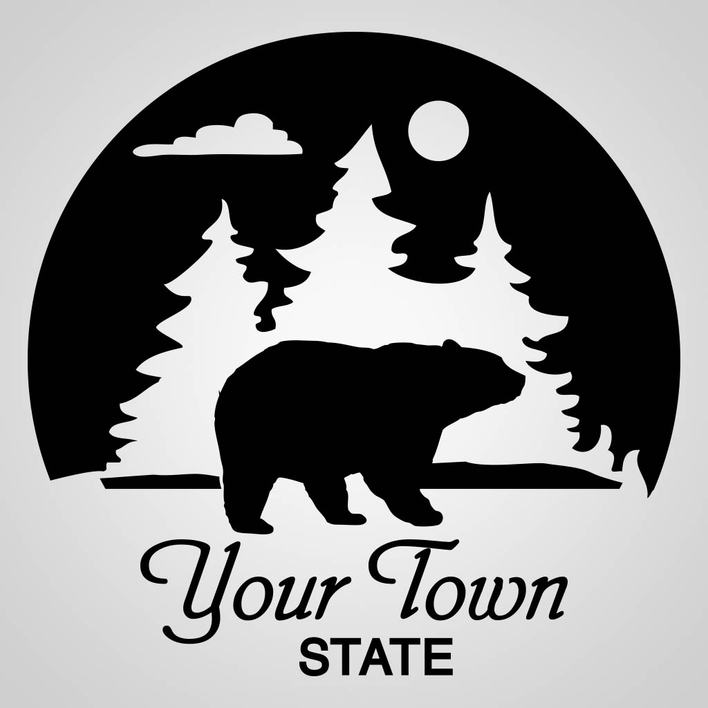 Bear In Arch JPS Design JPS00003