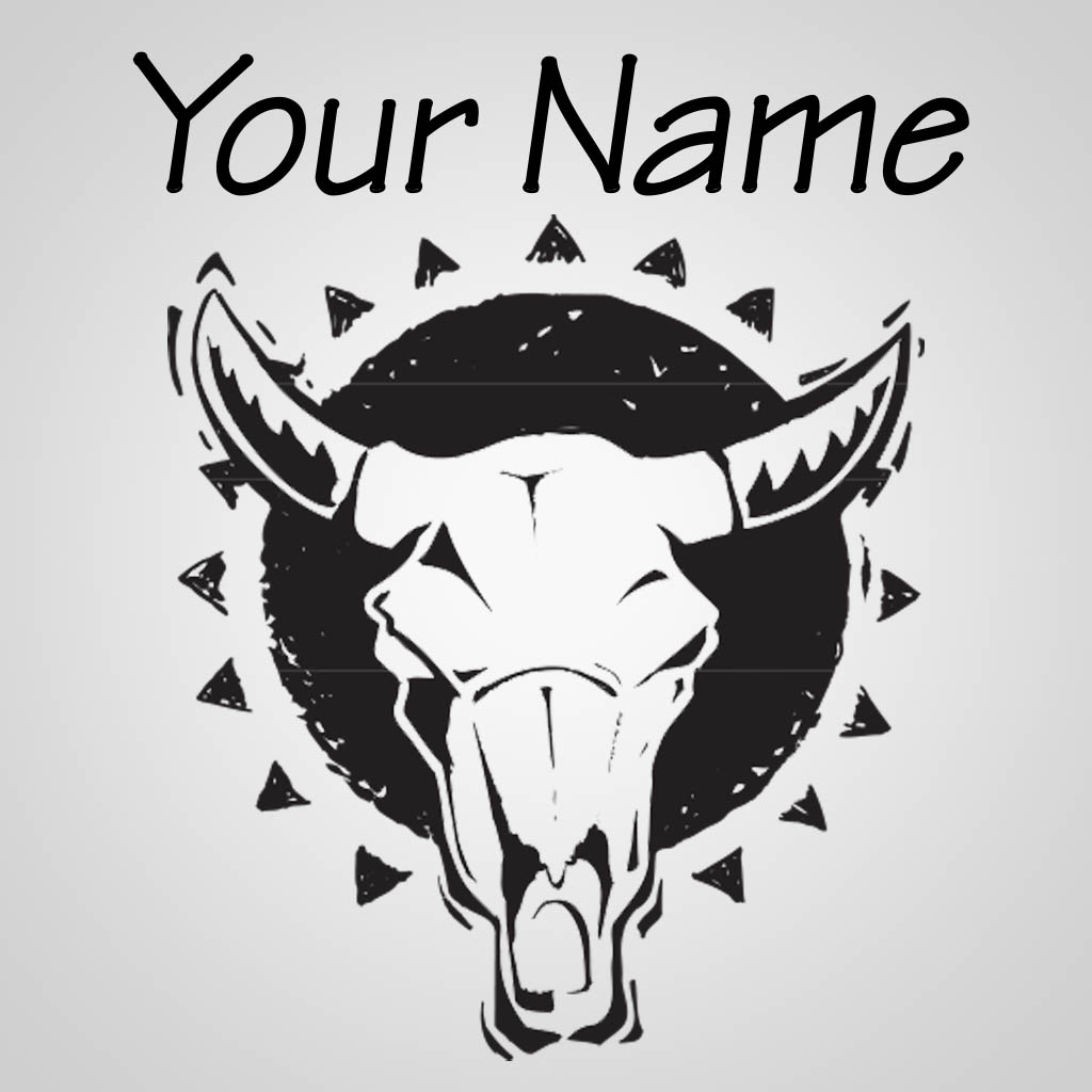 Cow Skull JPS Design JPS00092