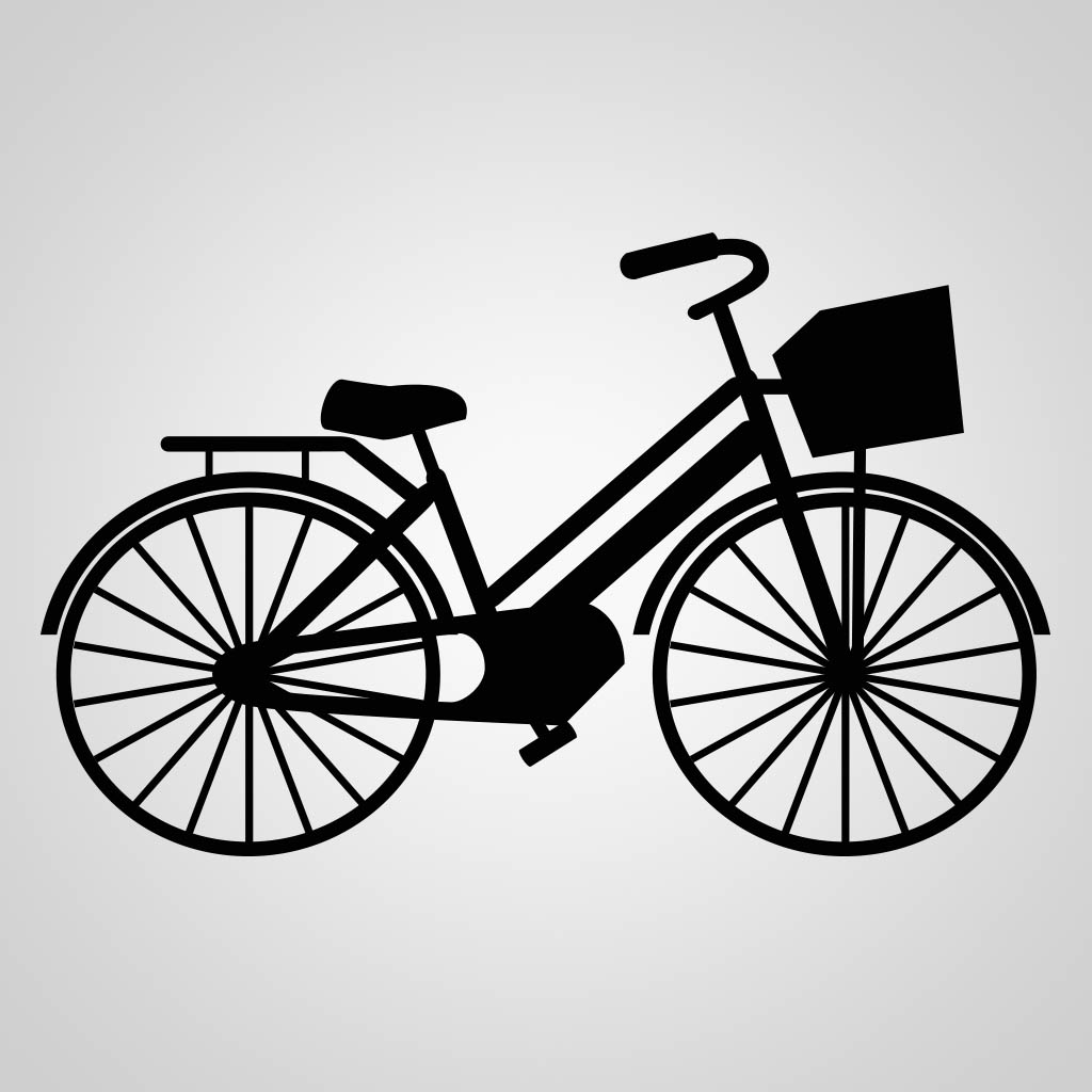Bicycle With Basket JPS Design JPS00150
