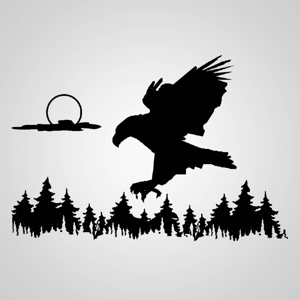 Eagle Silhouette JPS Design JPS00190