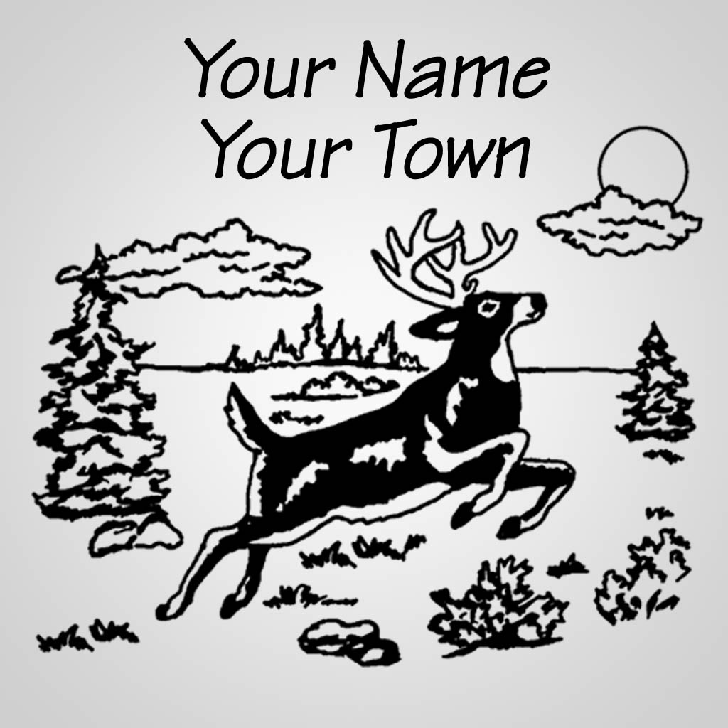 Leaping Deer JPS Design JPS00262