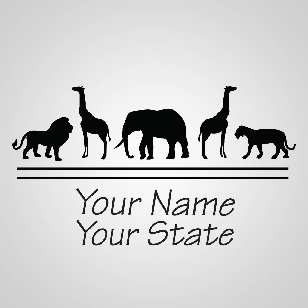 Zoo Animals JPS Design JPS00371