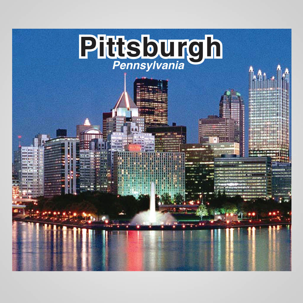 Pittsburgh City Skyline UMC Design UMC01012