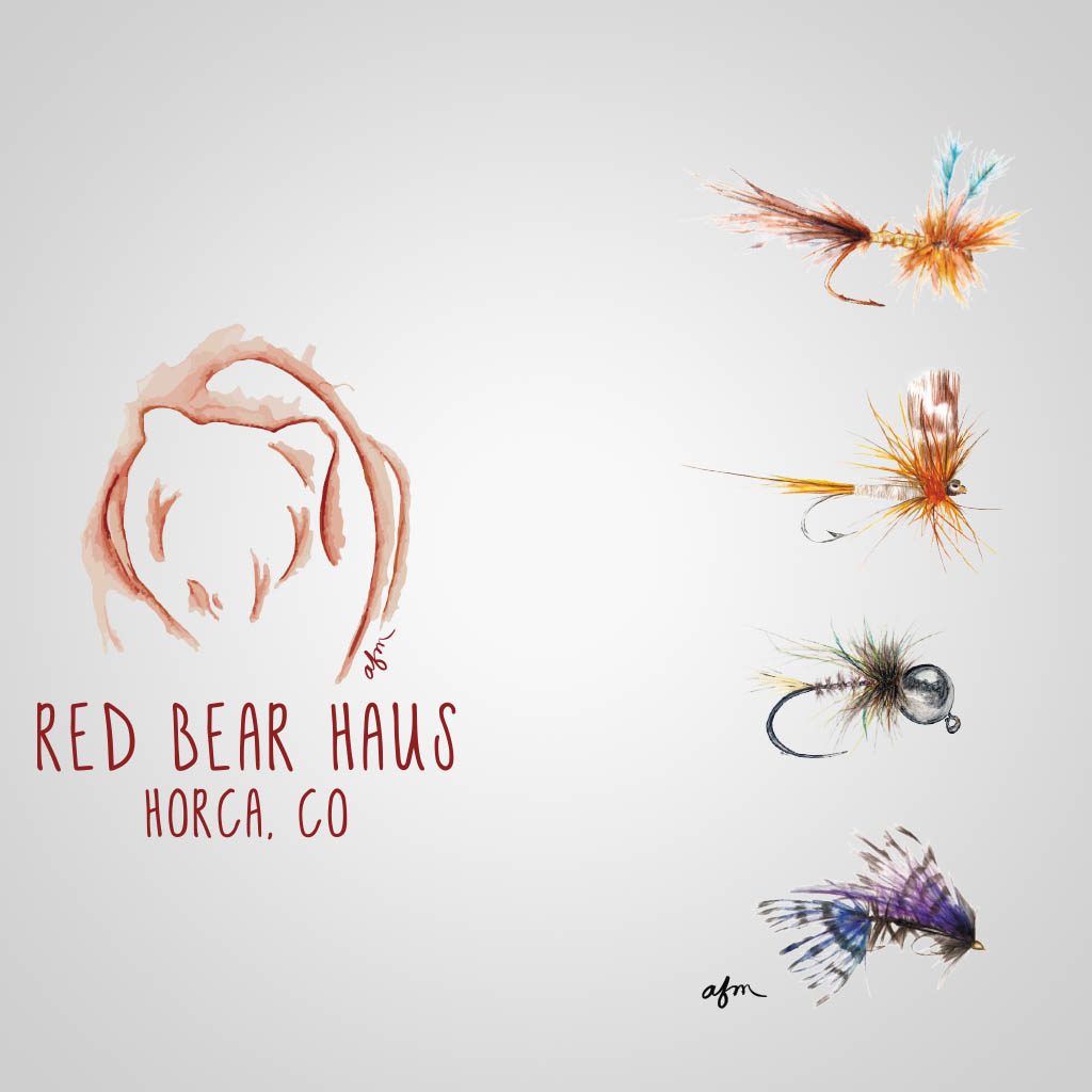 Red Bear Haus With Lures UMC Design UMC01096
