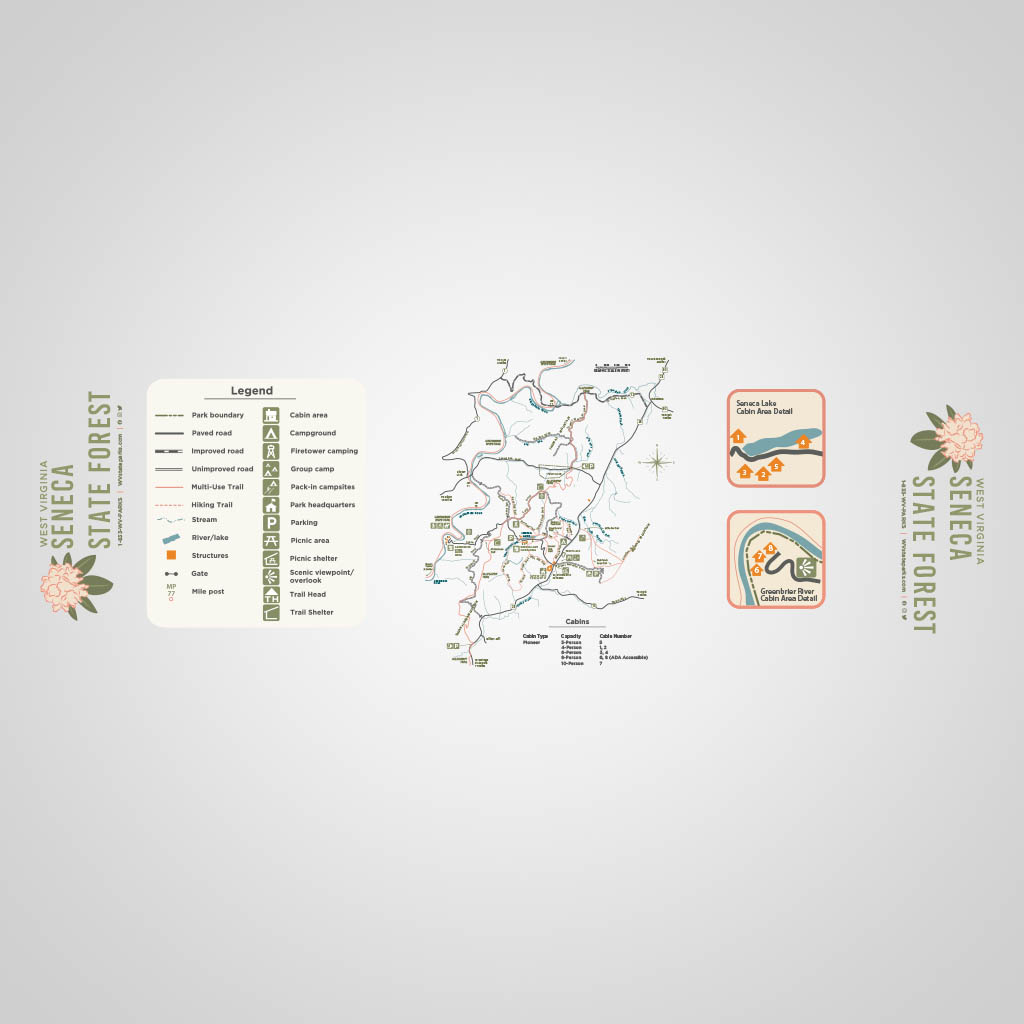 Maps Seneca State Forest UMC Design