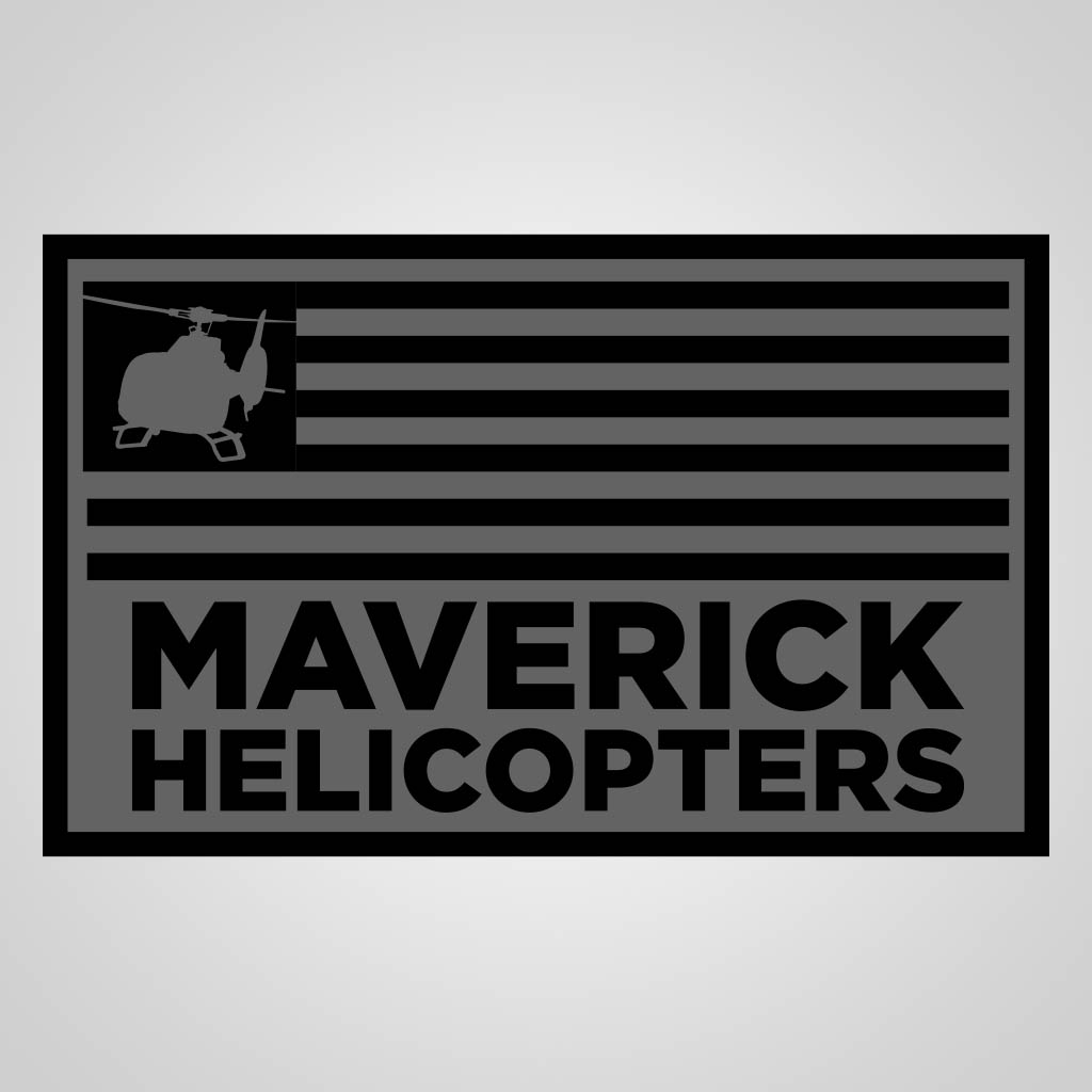 Maverick Helicopter Flag UMC Design UMC01162