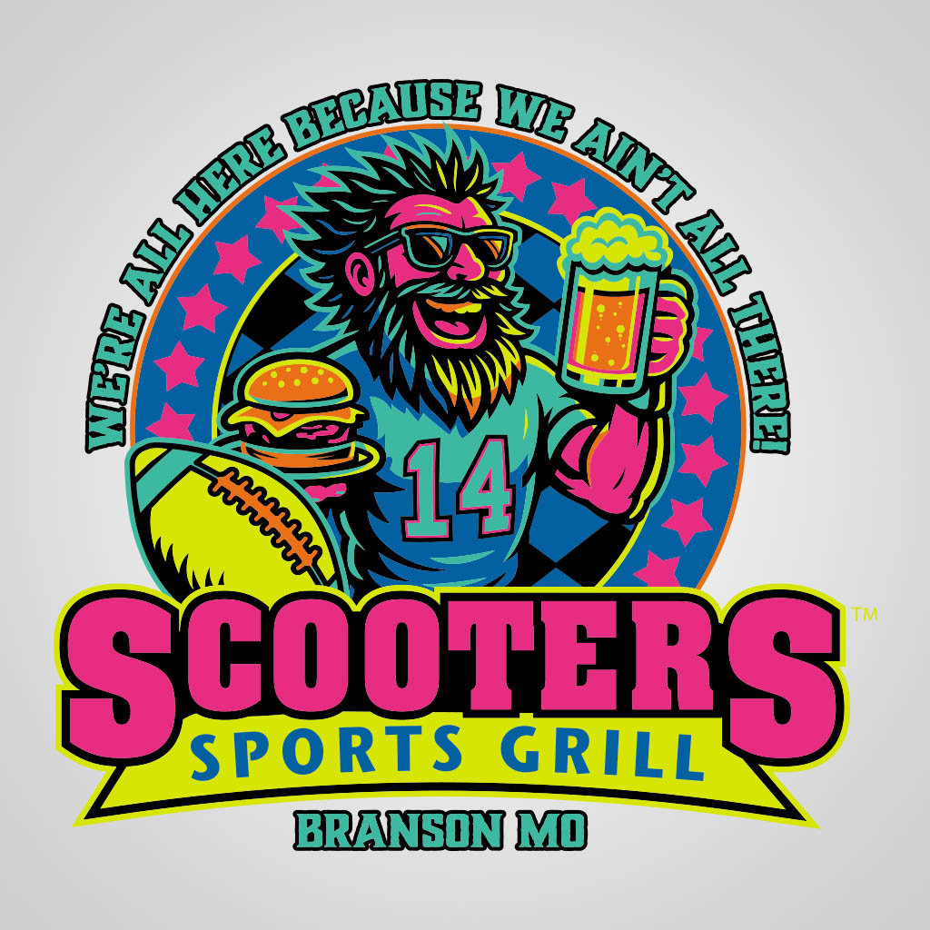 We're All Here Scooters UMC Design UMC01191