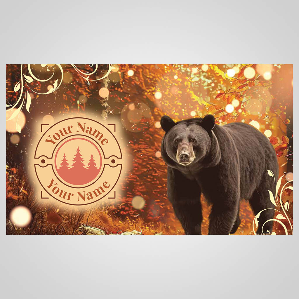 Fall Bear Name Drop UMS Design