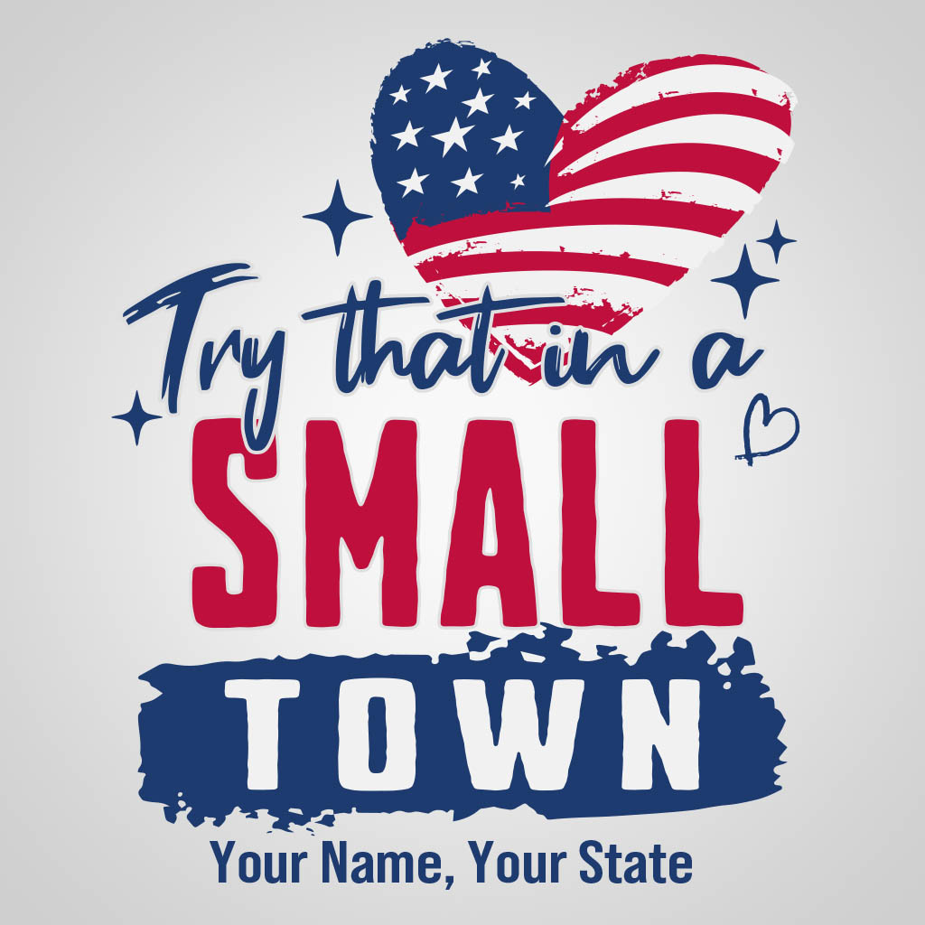 Small Town Heart UMS Design UMS01152