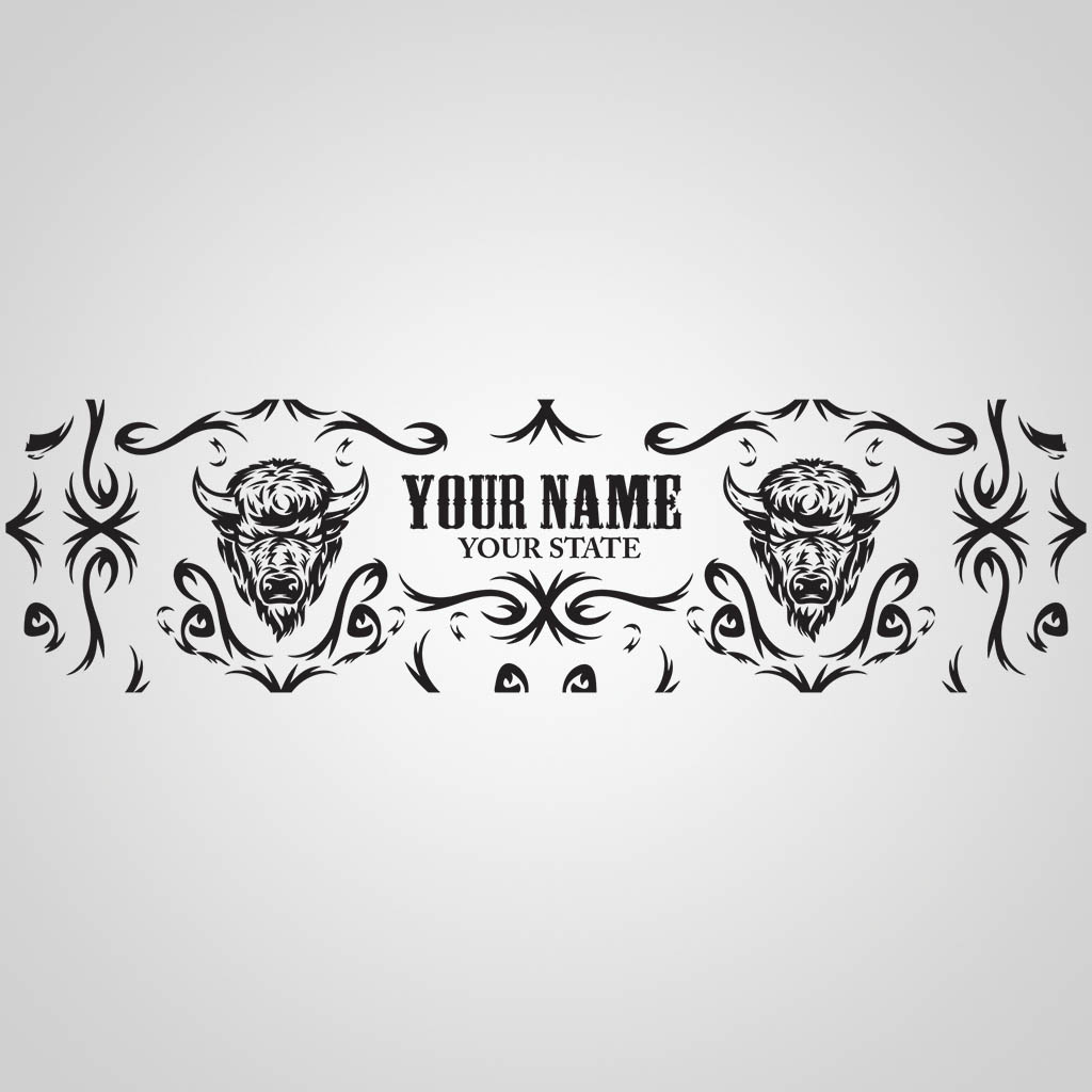 Buffalo Heads Name Drop USS Design USS01002