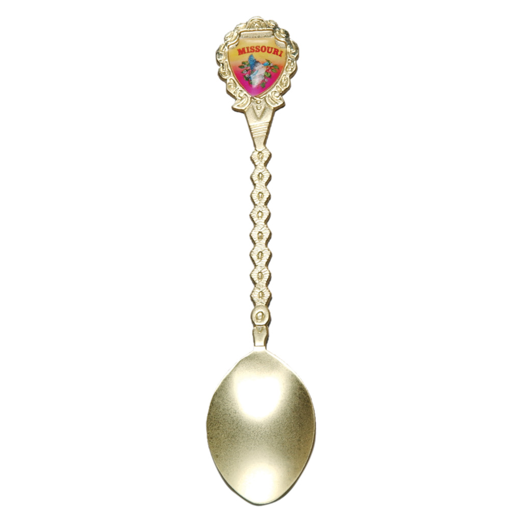 Shield Gold Twist Spoon 10738