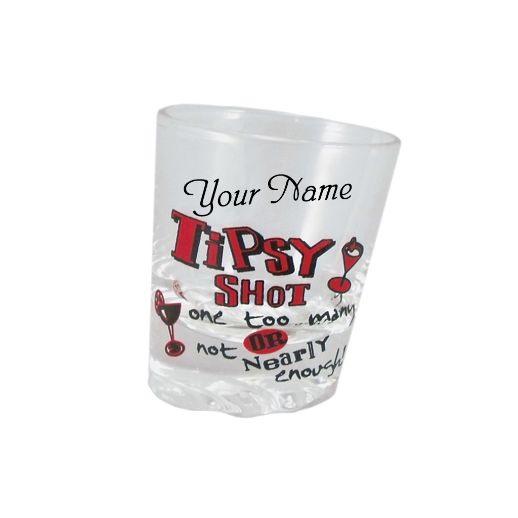 Tipsy Shot Glass 15965