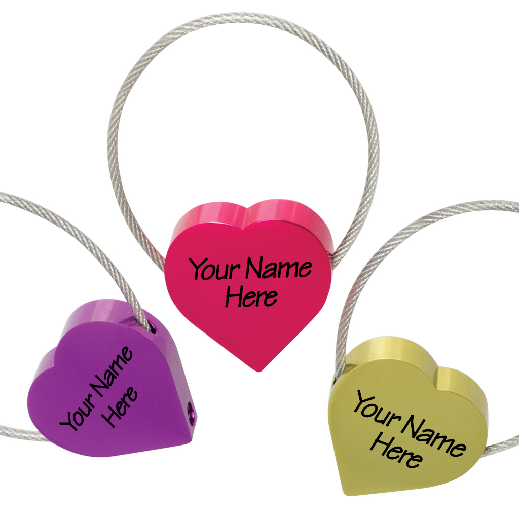 Heart Cable Keychain 16562