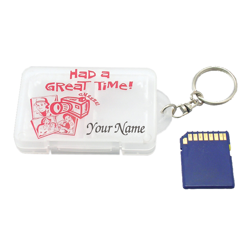 Camera SD Card Case Keychain 17055