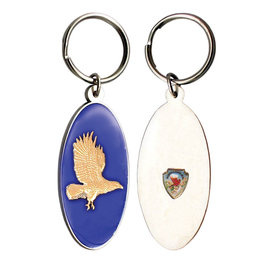 Eagle Keychain with Shield 17127
