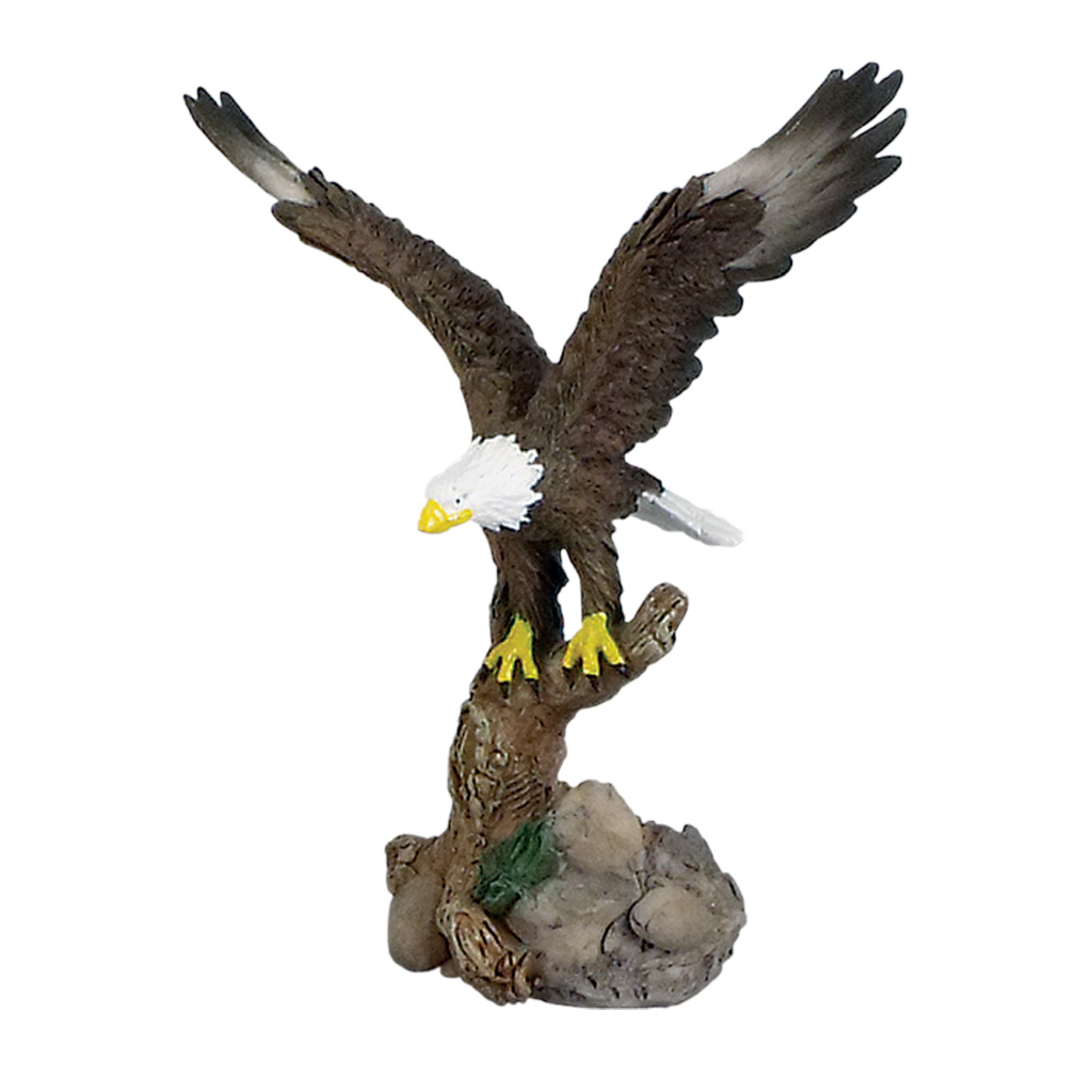 Eagle Landing Figurine 18526 View 2