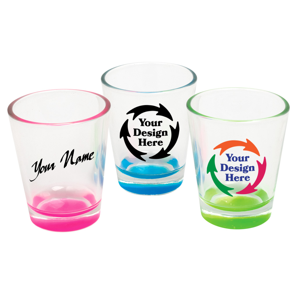 Pastel Color Base Shot Glass 18903