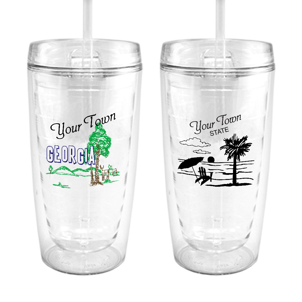 Clear Travel Tumbler 18912