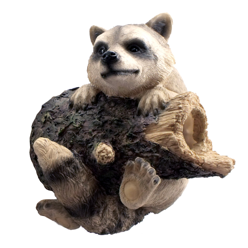 Raccoon Bird House Tree Hanger 18960