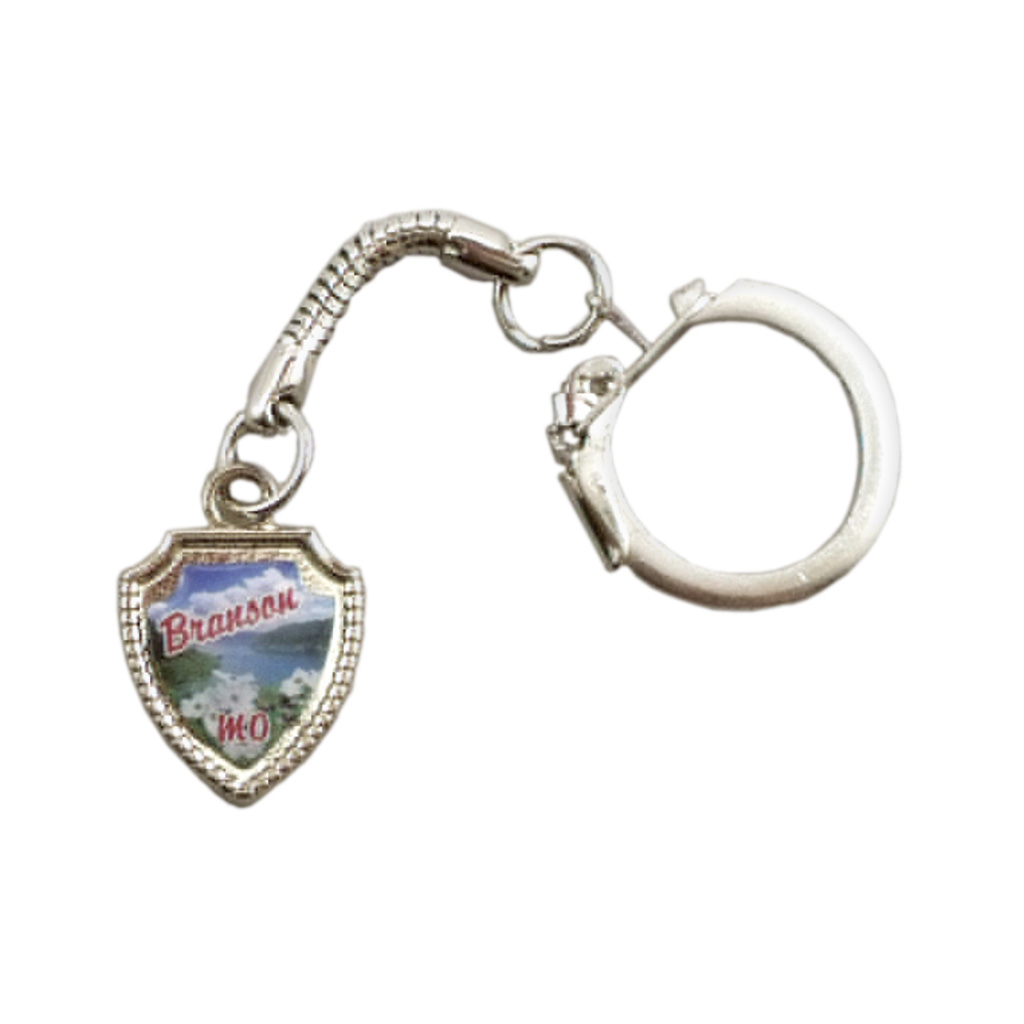 Metal Shield Keychain 19014