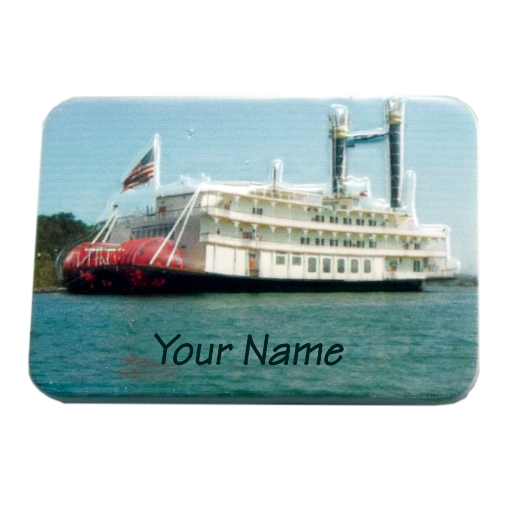 Poly Molded Riverboat Magnet 19016