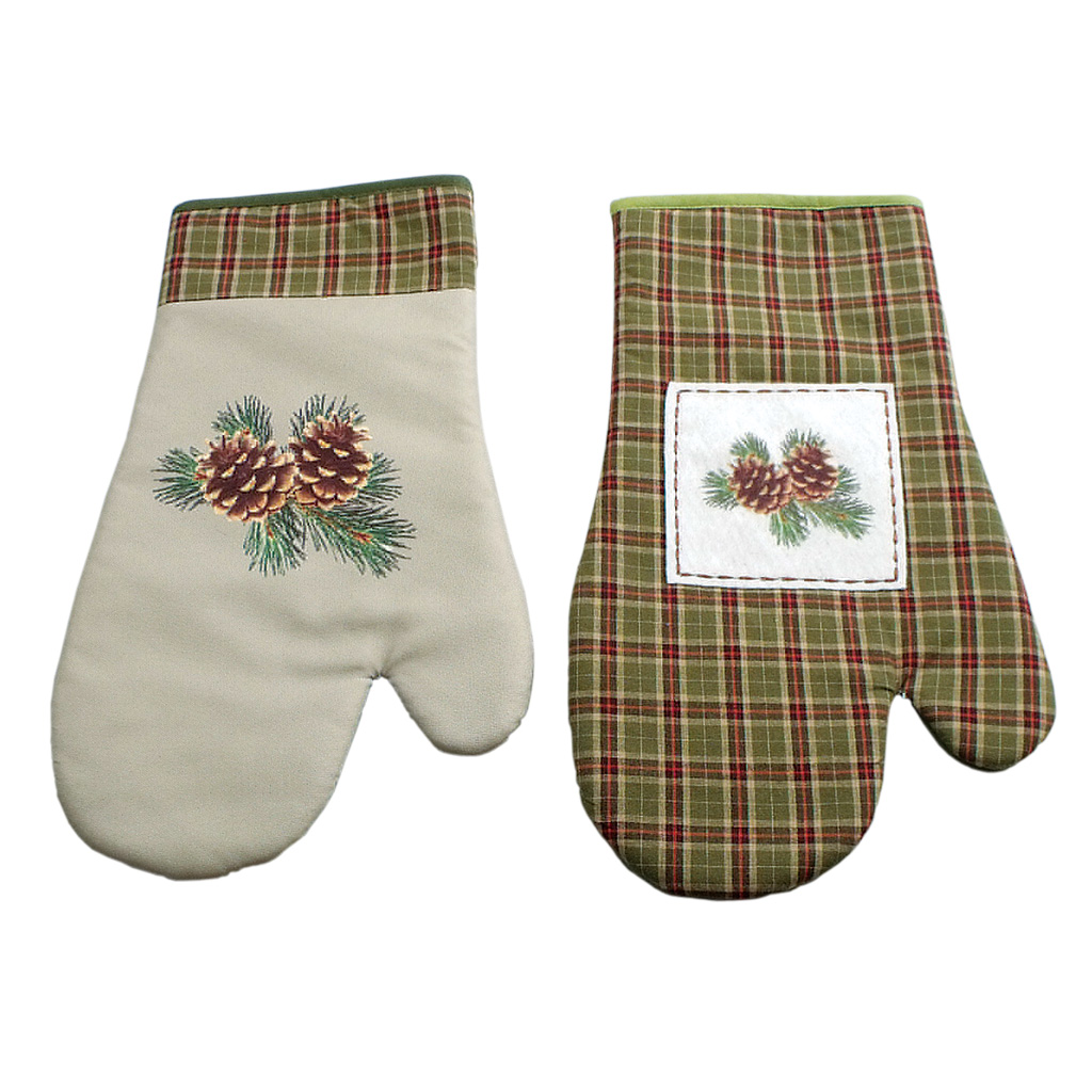 Pinecone & Plaid Hot Mitt 19026