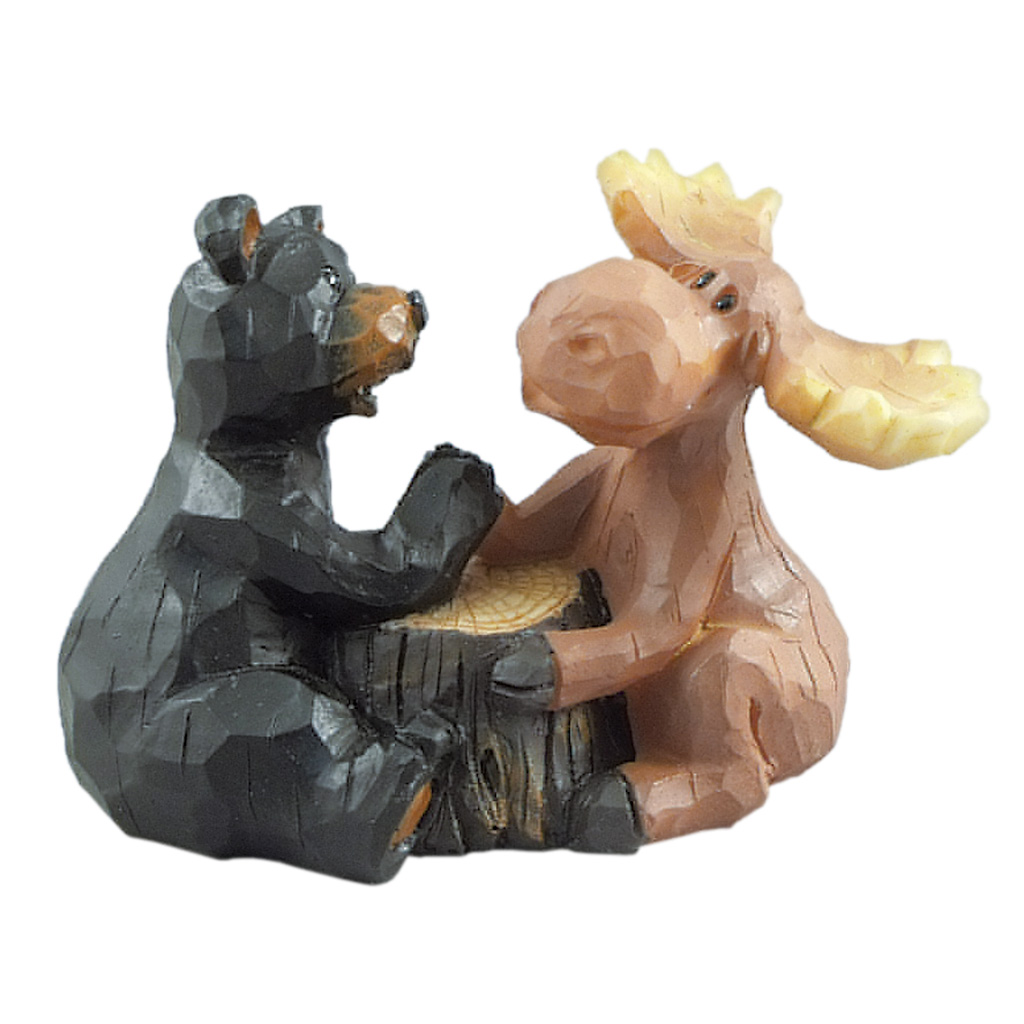 Arm Wrestling Bear & Moose 19346