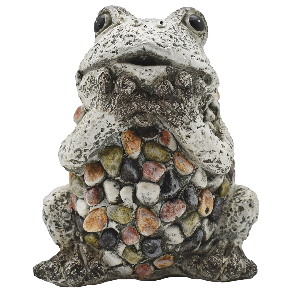 Pebble-Stone Garden Frog 19577