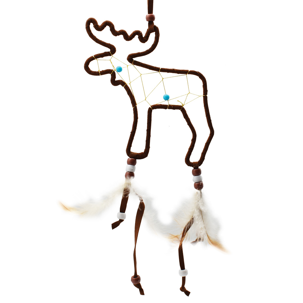 Moose-Shaped Dreamcatcher 19635