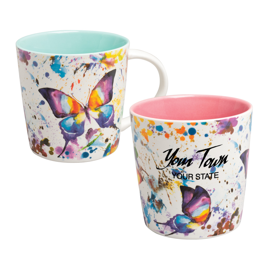 Butterfly Watercolor Mug 19704