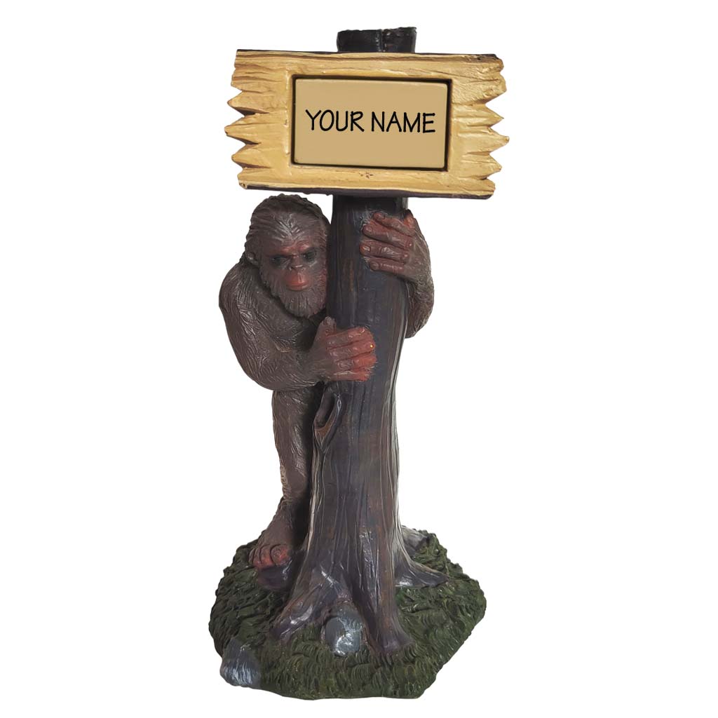 Bigfoot Behind Tree 19755