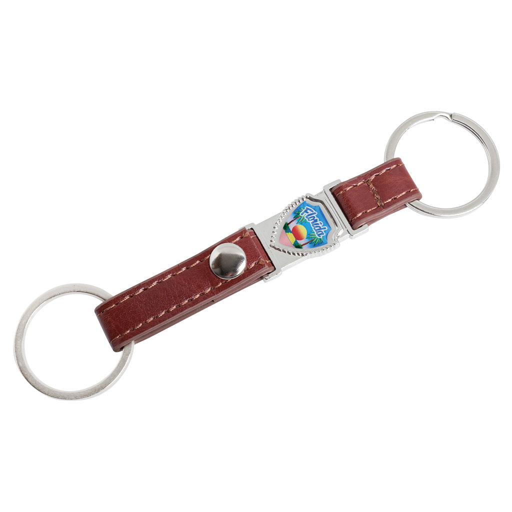 Shield Insert Strap Keychain