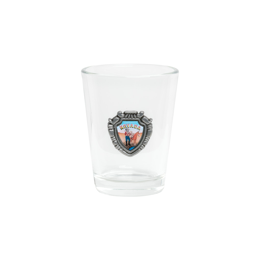 Shield Indent Shot Glass 19907