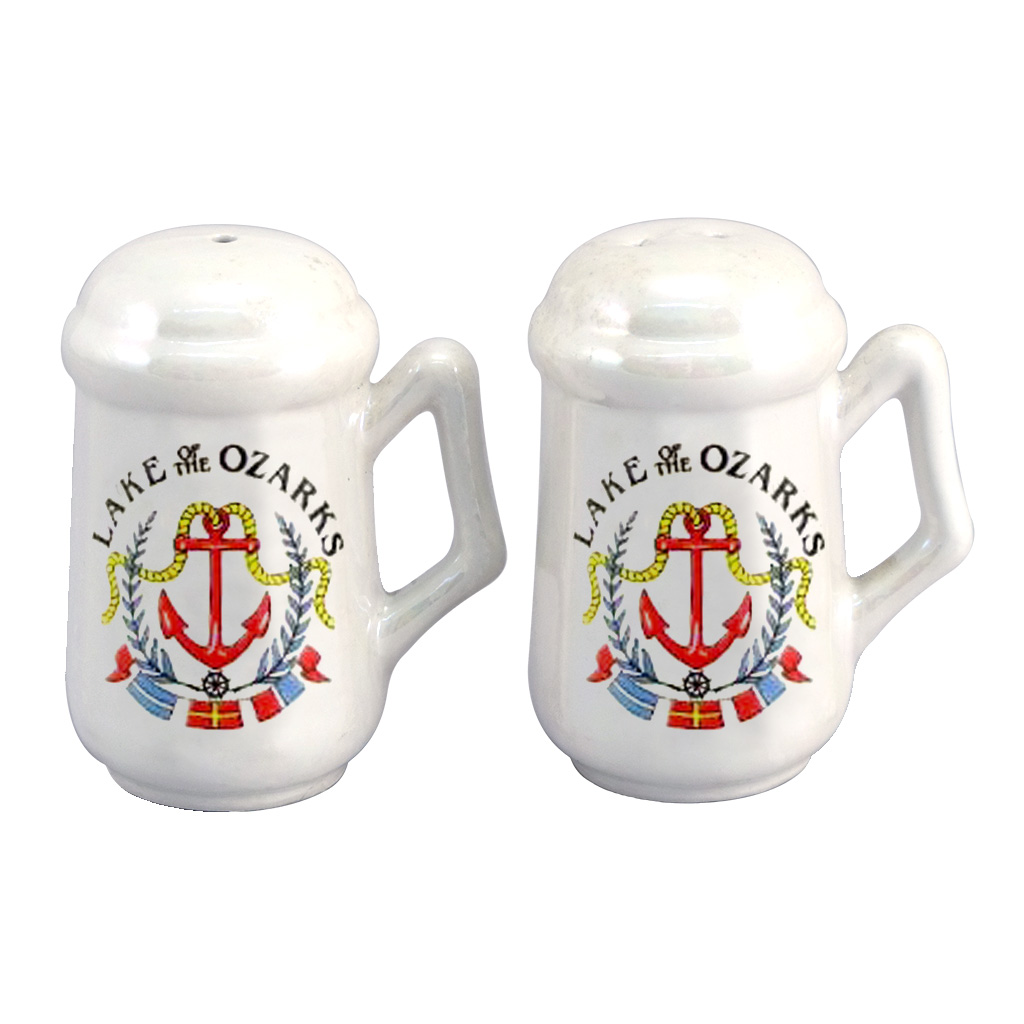 Luster Salt & Pepper Shakers, Lake of the Ozarks 20263LOZ