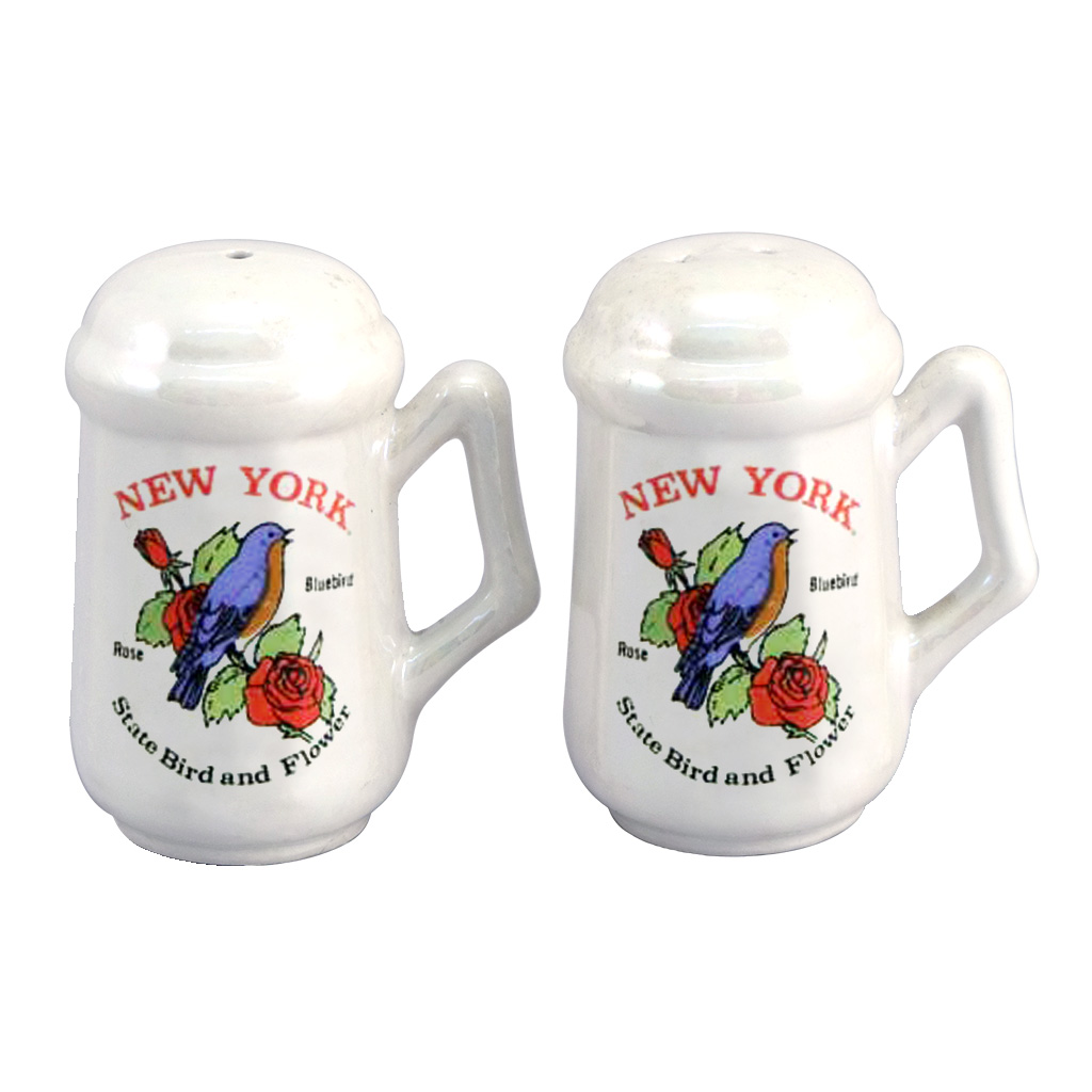 Luster Salt & Pepper Shakers, New York 20263NY