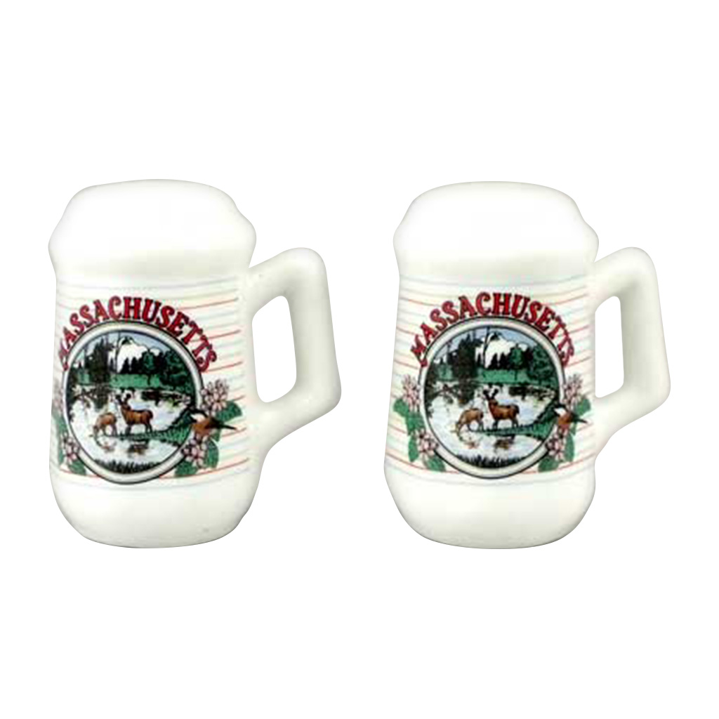 Salt & Pepper Shakers, Massachusetts 20435MA
