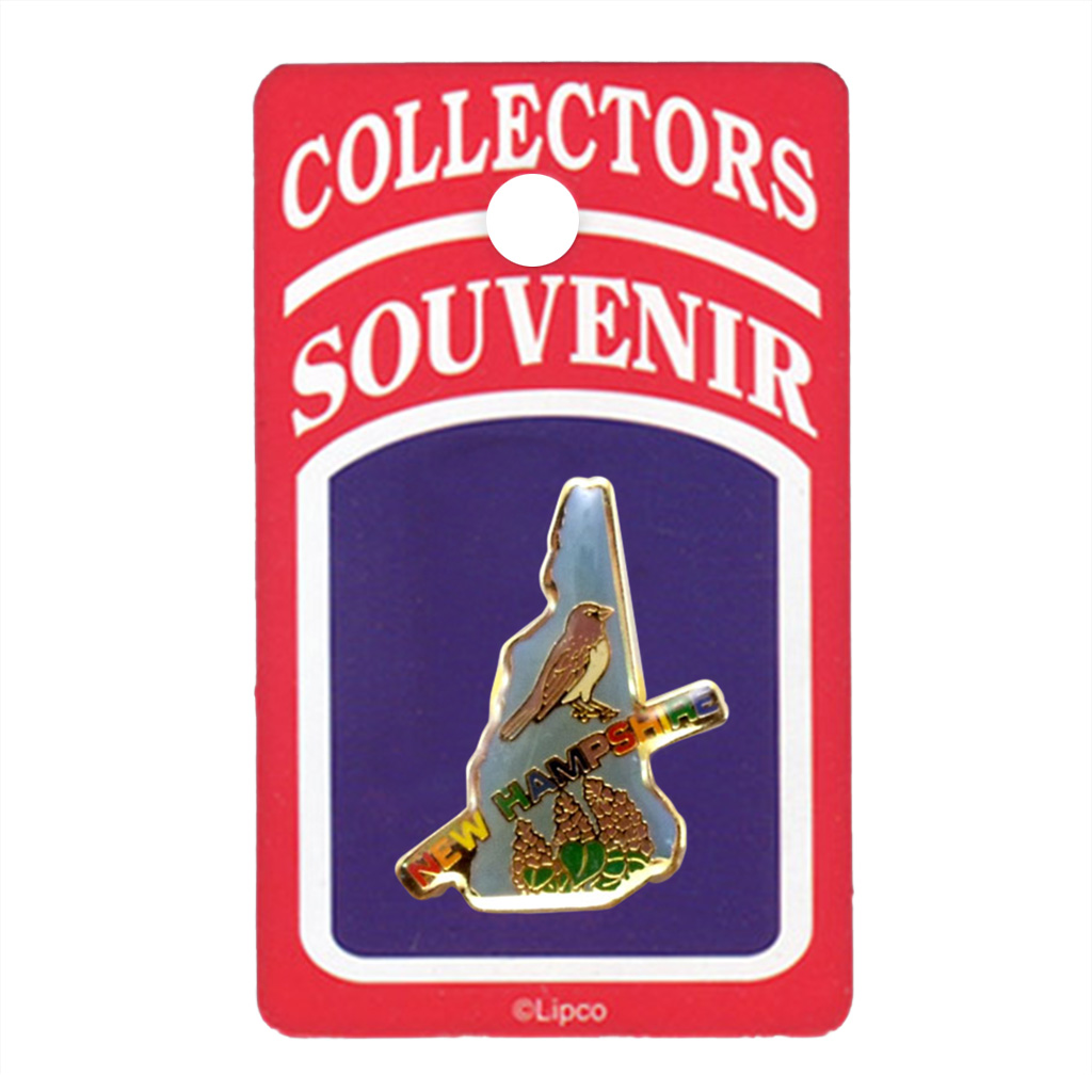 Lapel/Hat Pin, New Hampshire, Carded 20575NH