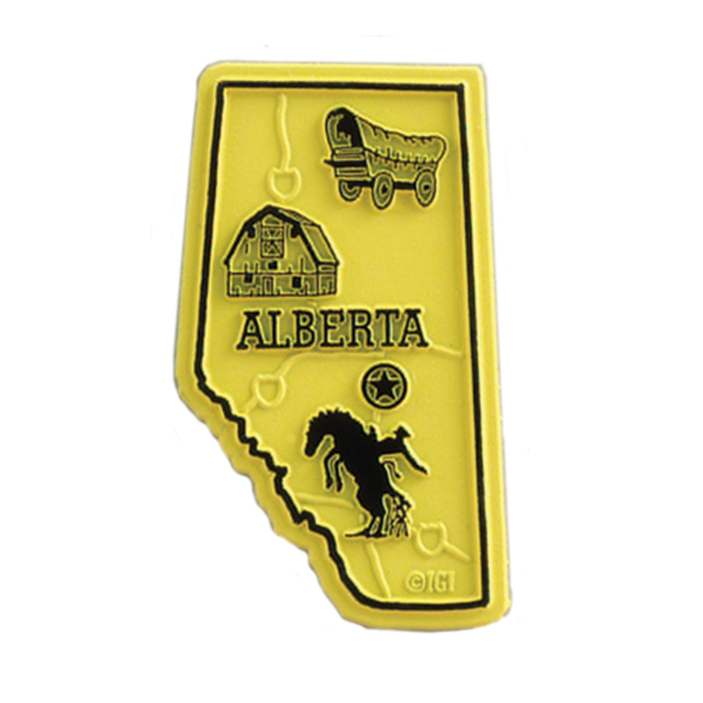 Alberta Canada Magnet 3-100ALB