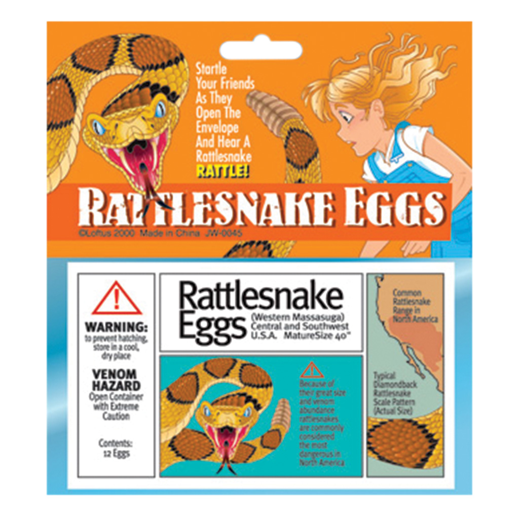 Joke Rattlesnake Eggs 3-JW0045